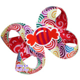 3Yards-High Quality Swirls  7/8" 22mm Ribbon