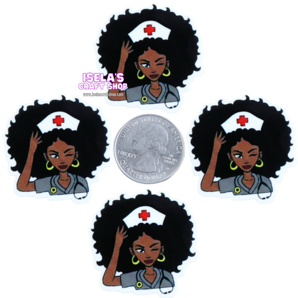 1pc - Girl Nurse Resin Planar P347