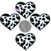 1pc-High Quality Heart Resin Planars P635