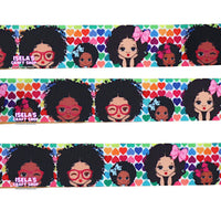 3Yards - Girl ribbon-Size 1.5" 38mm -R689