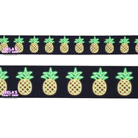 Pineapple  Ribbon size 7/8" or 1.5"