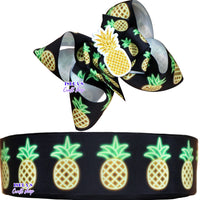 Pineapple  Ribbon size 7/8" or 1.5"