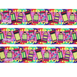 3yards-High Quality Pencil Ribbon size 1.5" - R613