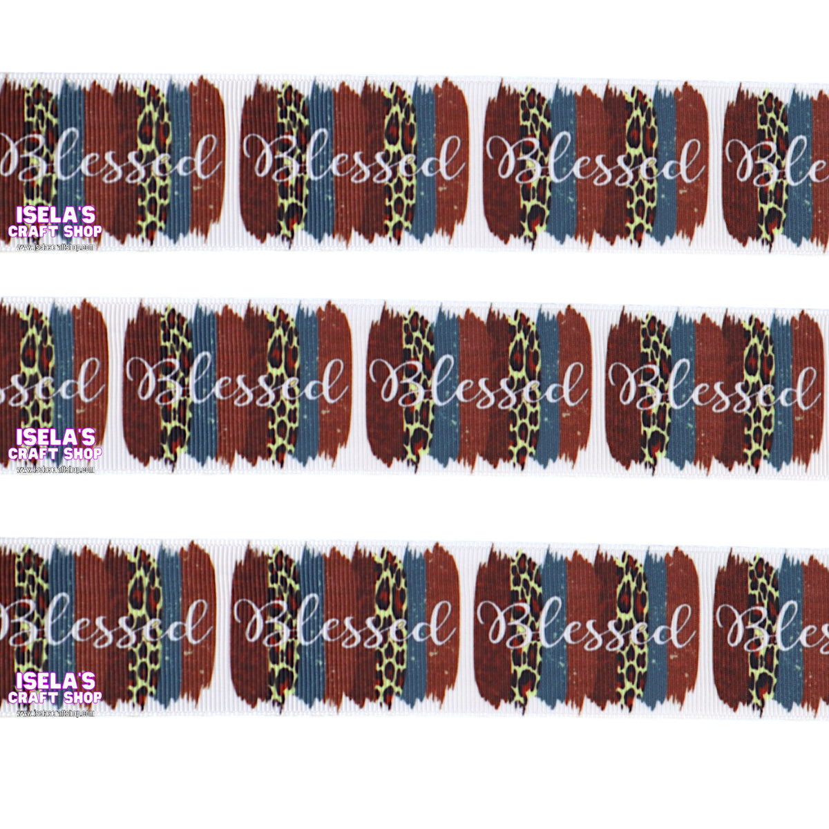 3yards-Blessed Ribbon1.5