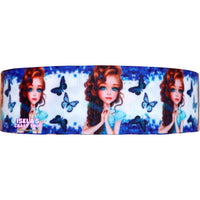 3Yards-Size-1.5" 38mm  Girl Ribbon R306