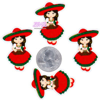 1pc - Girl Resin Planar -P661