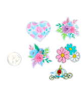 Flower Ribbon/Resin Planar Crafters Bundle B63