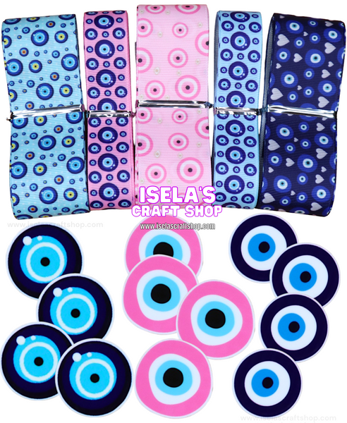 Evil Eye Crafters Ribbon/Resin Planar Bundle -B15