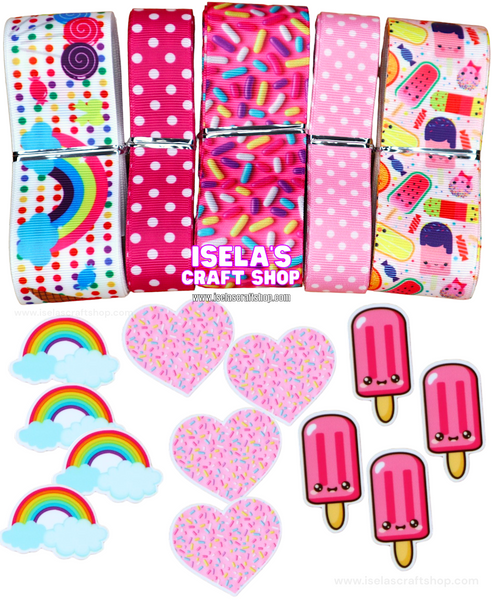 Crafters Ribbon/Resin Planar Bundle B29