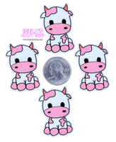 1pc-New High Cute Cow Quality Resin Planar P609