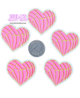 1pc - New High Quality Concha Heart Resin Planar- P863