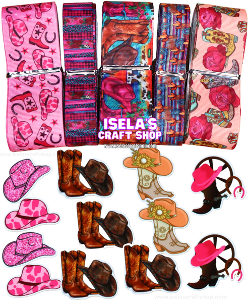Western Crafters Ribbon/Resin Planar Bundle B27