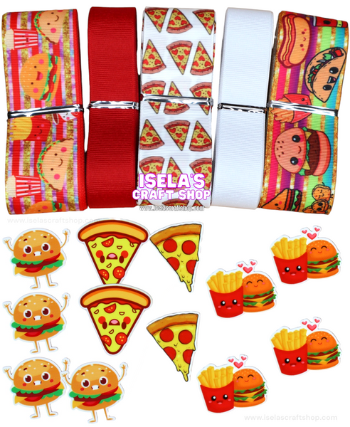 Food crafters Ribbon/Resin Planar bundle  B8