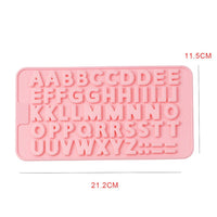 1pc-Letter Chocolate Silicone DIY Mold