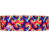 Tie Dye Ribbon size 7/8" or 1.5"