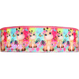 3Yards-Cute Giraffe Ribbon 7/8" or 1.5"