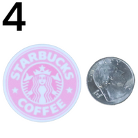 1pc-High quality Coffee  Resin Planar