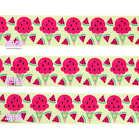3yards-Watermelon 1.5” 38mm Ribbon -R371