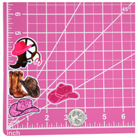 Western Crafters Ribbon/Resin Planar Bundle B27