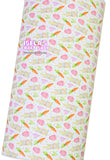 New 1pc Carrot Faux Leather Sheet F1030