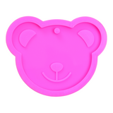 1pc-Bear Keychain Silicone mold -M36
