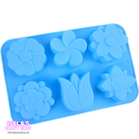 6 Cavities -BigTulip Flowers Silicone DIY Mold