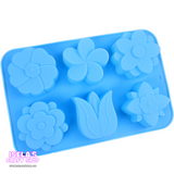 6 Cavities -BigTulip Flowers Silicone DIY Mold