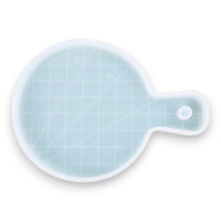 Coaster Silicone Mold Tray with Handle -M39