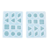 2pc Small shape Silicone mold