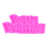 1pc-Happy Birthday Silicone Mold/M65