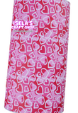 New 1pc Heart Faux Leather Sheet