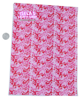 New 1pc Heart Faux Leather Sheet