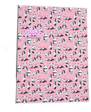 New 1pc Panda Faux Leather Sheet F826