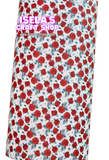 New 1pc Roses  Faux Leather Sheet F480