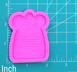 1pc-Backpack Silicone mold-M41