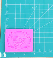 Small -1pc -Happy Birthday Silicone Mold/ M85