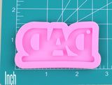 1pc Mom Mold/DAD keychain Molds